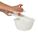 Borner Multimaker - tinted: Bowl with keep-fresh lid, sieve and Multiplate