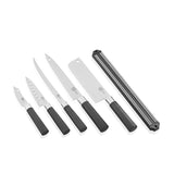 Börner - Set cuchillos ASIA con barra magnética